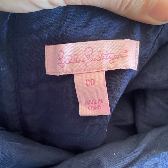Lilly Pulitzer Navy McCallum Dress - Picture 7 of 8